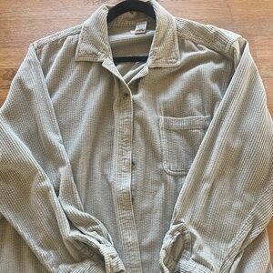 L.L BEAN Women's Comfort Corduroy Relaxed Shirt